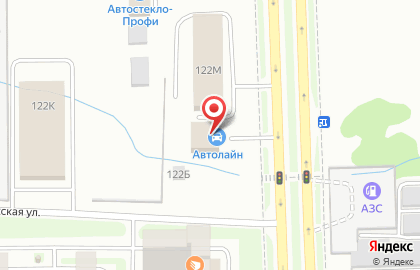 Техцентр АкадемикАвто в Октябрьском районе на карте