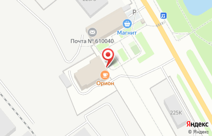 Столовая Орион на карте