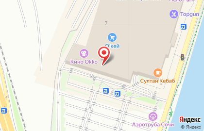 Автомойка в Сочи на карте