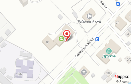 Управление образования на Октябрьской улице на карте