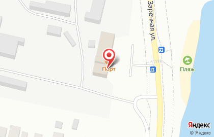 Магазин Судачок на Заречной улице на карте