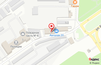 Торгово-сервисный центр Автопан31 в Старом Осколе на карте