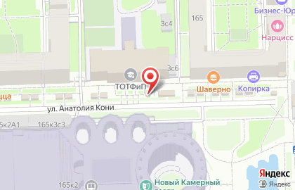 Блинный киоск Теремок в Московском районе на карте