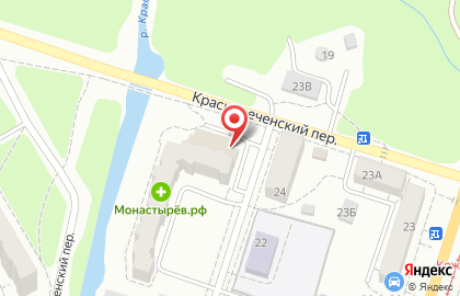 Аптека Монастырёв.рф в Индустриальном районе на карте