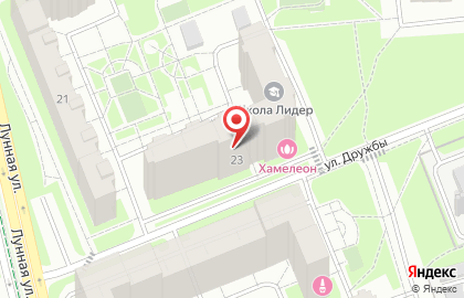 Домодедовская центральная городская больница на Лунной улице на карте