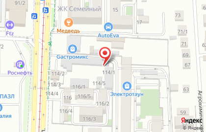 Сервисный центр Сервисник на Московской улице на карте