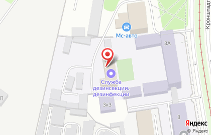 Призма на Кронштадтской улице на карте