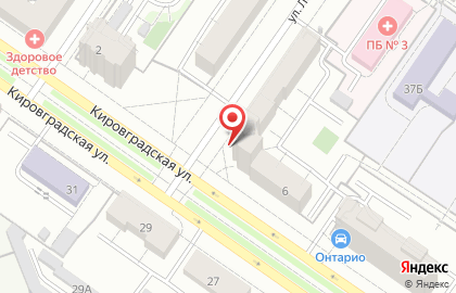Металл-Форд в Орджоникидзевском районе на карте