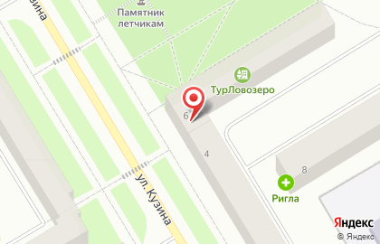Магазин у дома Бристоль в Мурманске на карте