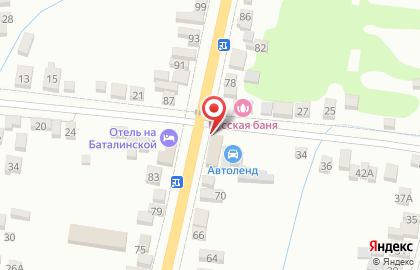 Супермаркет Держава на улице Гагарина на карте