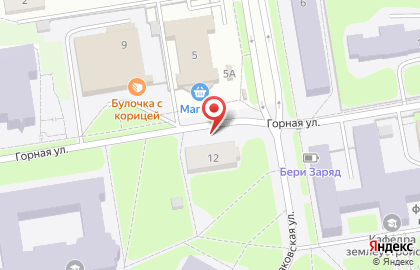 Сербский гриль на Горной улице на карте