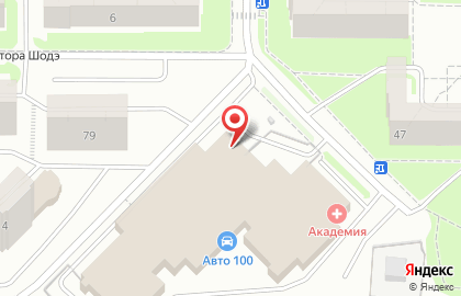 Спортивный клуб Боец в Ленинском районе на карте