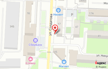 Магазин разливного пива Дикий хмель в Свердловском районе на карте