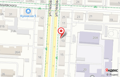 Фирма Сигма на улице Чехова на карте