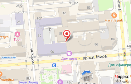 Книжная лавка в Центральном районе на карте