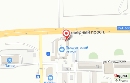 Магазин хозяйственных товаров Лариса на карте