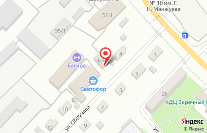 Дискаунтер в Советском районе на карте