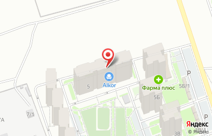 Град-строй на улице Петра Подзолкова на карте