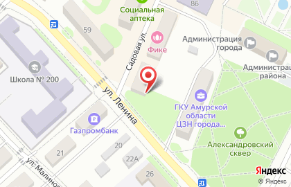 Юридическая компания в Благовещенске на карте