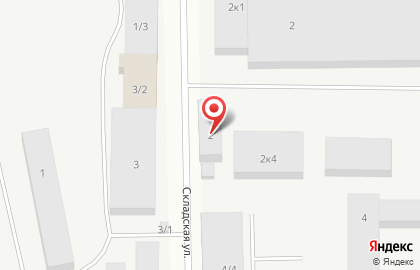 Компания АНЭП-Металл на Складской улице на карте