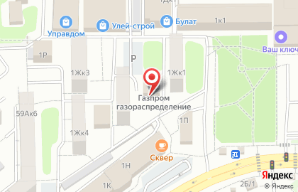 Учебно-методический центр Газпром газораспределение Тамбов в Тамбове на карте