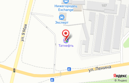 Автомойка Татнефть в Нижнем Новгороде на карте
