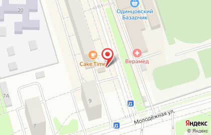 Киоск по продаже цветов на бульваре Любы Новосёловой на карте