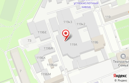 Люкс на проспекте Обуховской Обороны на карте