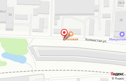 Интернет-магазин Sportcity74.ru на Холмистой улице на карте