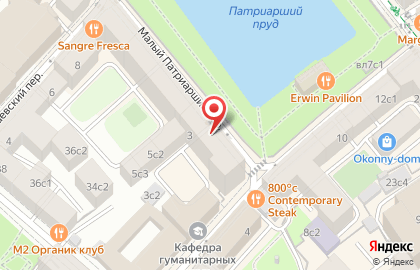 Продуктовый магазин в Москве на карте