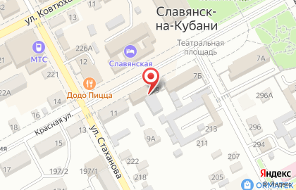 Всероссийский банк развития регионов на Красной улице на карте