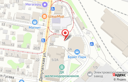 Киоск по продаже кондитерских изделий на Депутатской улице на карте
