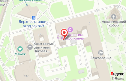 ОАО Банкомат, АКБ Абсолют Банк в Нижегородском районе на карте