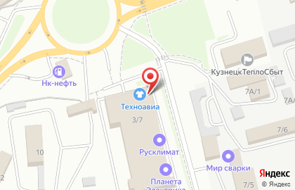 Техноавиа в Кемерово на карте