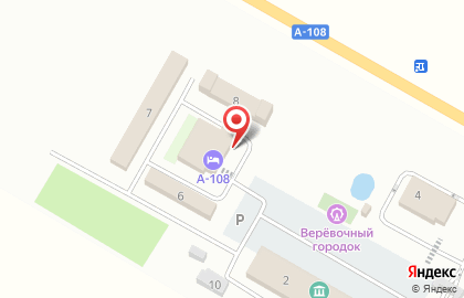 Мотель А108 на карте