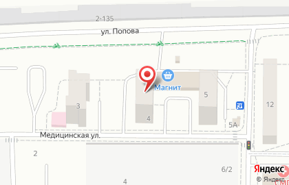 Магазин товаров для дома Домовёнок на улице Попова на карте