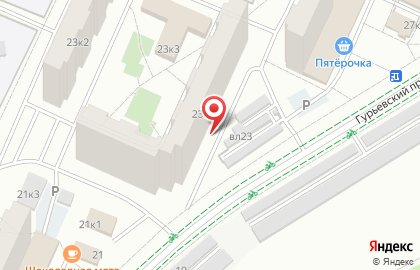 Сириус, ЖСК на карте