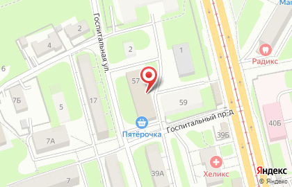 Магазин мебельной фурнитуры в Смоленске на карте