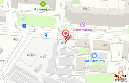 Пункт приема металлолома Ломовоз на улице Академика Янгеля на карте