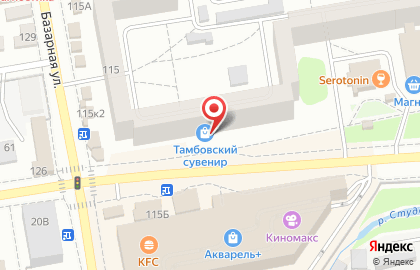 ОТИС Лифт на Базарной улице на карте
