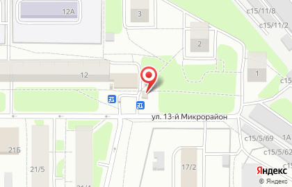 Магазин овощей и фруктов в Заводском районе на карте