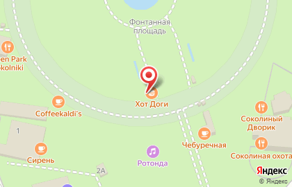 Баскин Роббинс в проезде Сокольнического Круга на карте