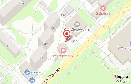 Стоматология Жемчужина в Дзержинском районе на карте