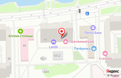 Салон красоты Оранжевый рай на Новочеркасском бульваре на карте