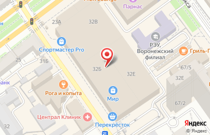 Суши-бар Банзай на Средне-Московской улице на карте