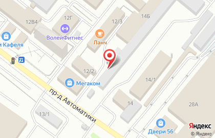 Строительная компания Новейшие Строительные Технологии в проезде Автоматики на карте