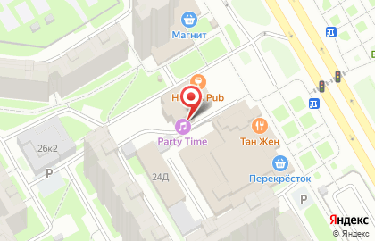 Школа танцев Tequila Dance HobbyClick на Комендантском проспекте, 26 к 1 на карте