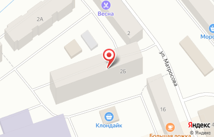 Парикмахерская Инна на улице Матросова на карте