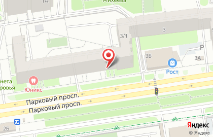 Магазин-ателье Магазин-ателье на Парковом проспекте на карте