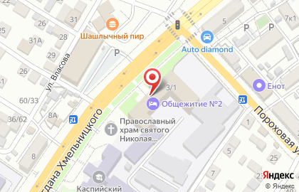 Буфет в Астрахани на карте